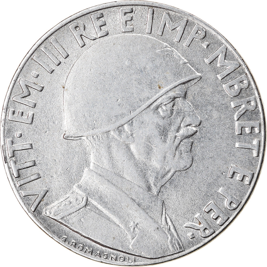 Monnaie, Albania, Vittorio Emanuele III, 0.20 Lek, 1939, Rome, TTB, Stainless