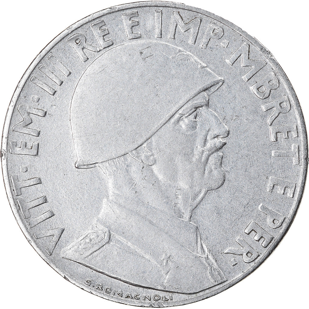 Monnaie, Albania, Vittorio Emanuele III, 0.20 Lek, 1939, Rome, TTB, Stainless