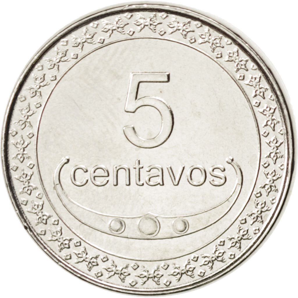 EAST TIMOR, 5 Centavos, 2004, Lisbon, KM #2, MS(63), Nickel Clad Steel, 18.75,..