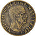 Monnaie, Albania, Vittorio Emanuele III, 0.05 Lek, 1940, Rome, TTB