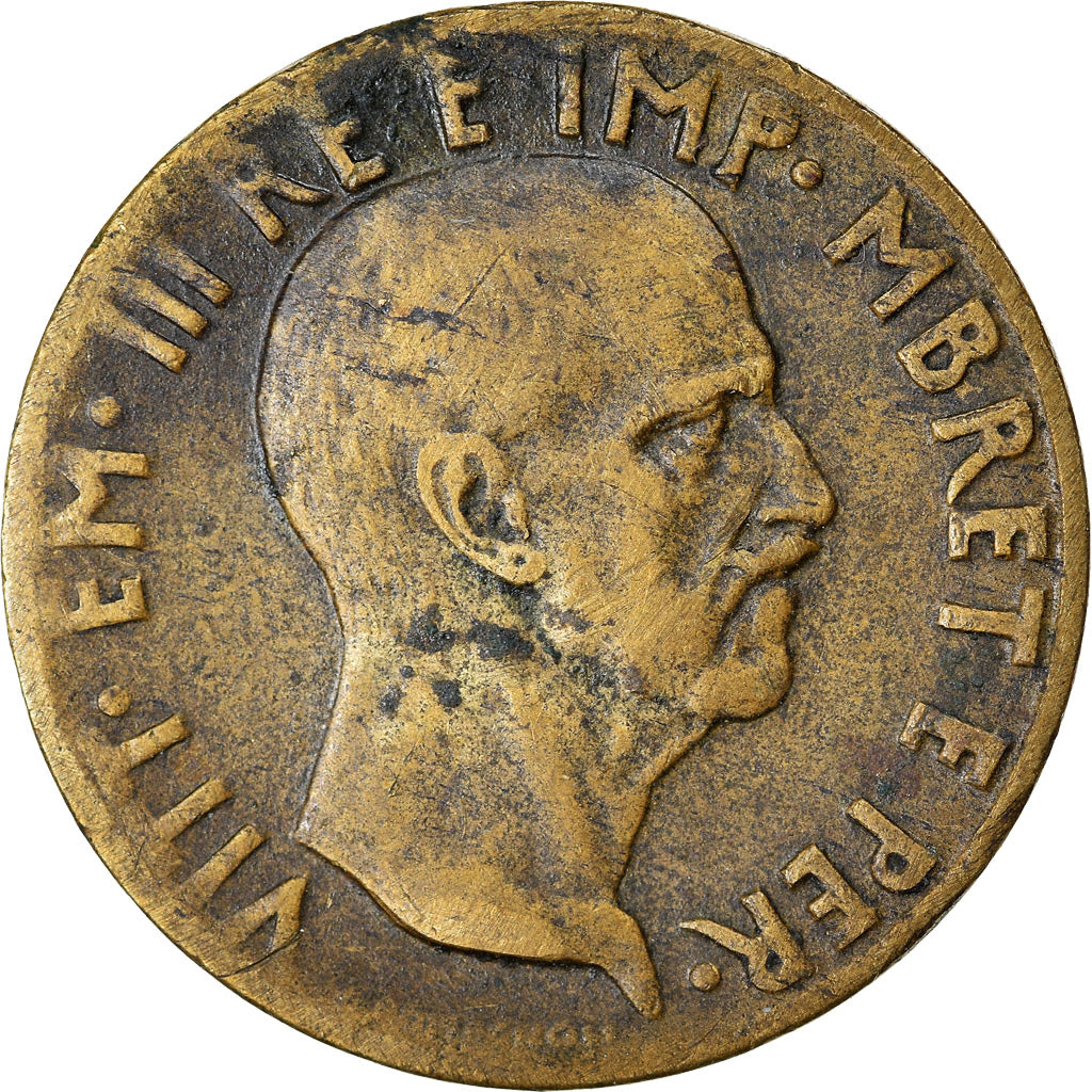 Munten, Albanië, Vittorio Emanuele III, 0.05 Lek, 1940, Rome, ZF