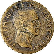 Munten, Albanië, Vittorio Emanuele III, 0.05 Lek, 1940, Rome, ZF