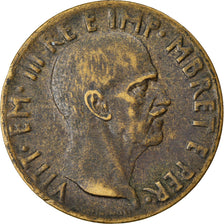 Monnaie, Albania, Vittorio Emanuele III, 0.05 Lek, 1940, Rome, TTB