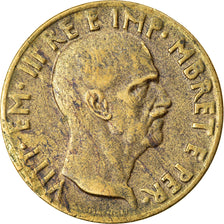 Moeda, Albânia, Vittorio Emanuele III, 0.05 Lek, 1940, Rome, EF(40-45)