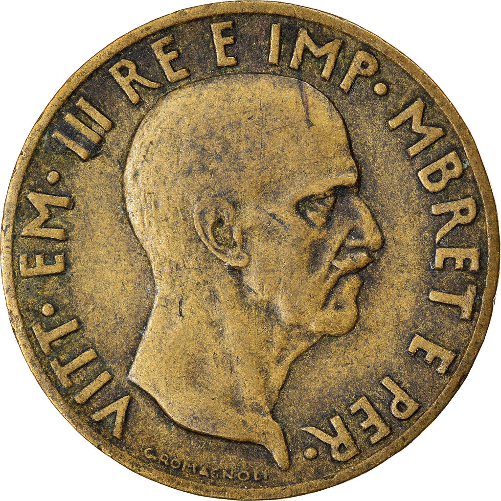 Coin, Albania, Vittorio Emanuele III, 0.05 Lek, 1940, Rome, EF(40-45)