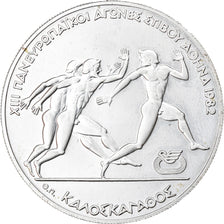 Moneda, Grecia, Pan European Games, 500 Drachmai, 1981, Proof, SC+, Plata
