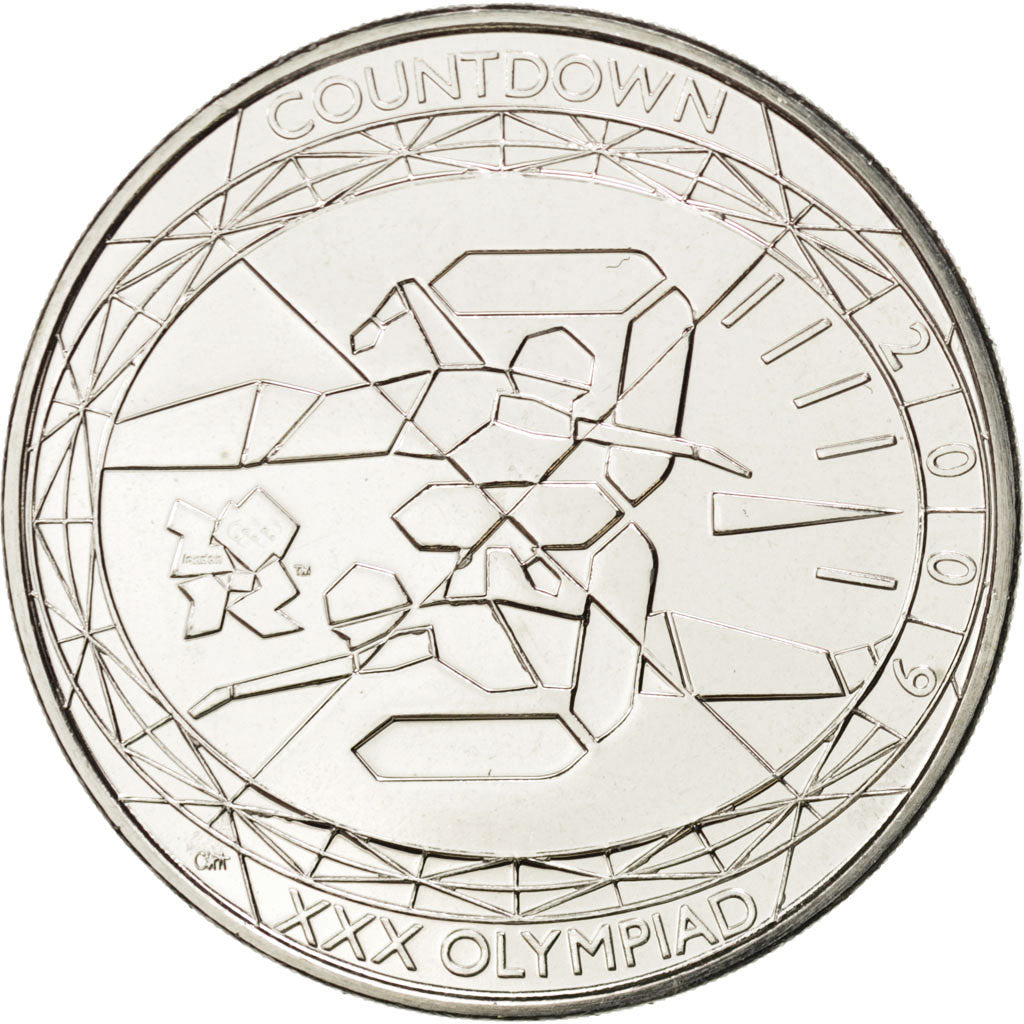 GREAT BRITAIN, 5 Pounds, 2009, British Royal Mint, KM #1121, MS(63),...