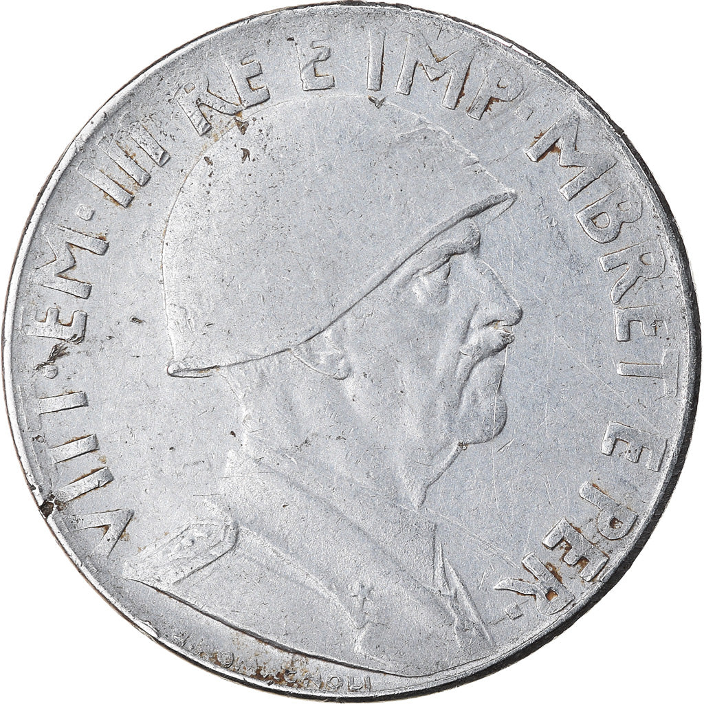 Monnaie, Albania, Vittorio Emanuele III, 0.20 Lek, 1940, Rome, TTB, Stainless