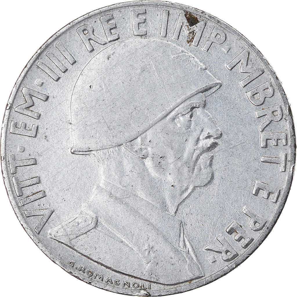 Monnaie, Albania, Vittorio Emanuele III, 0.20 Lek, 1940, Rome, TTB, Stainless