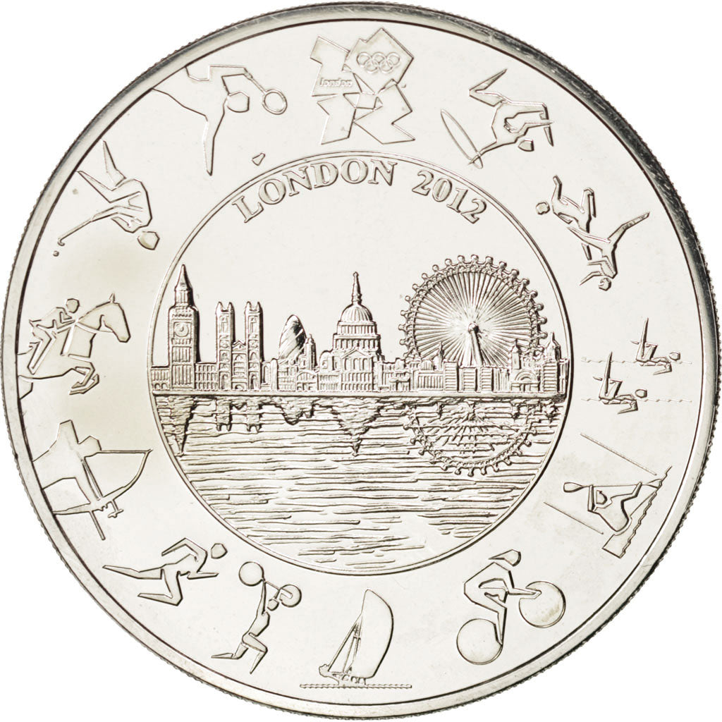 Great Britain, 5 Pounds, 2012, KM #New, MS(63), Cupro-nickel, 28.40