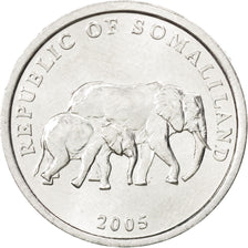 Somaliland, 5 Shillings, 2005, KM #19, MS(63), Aluminium, 22, 1.13