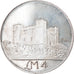 Malta, 4 Pounds, 1975, BB+, Argento, KM:33