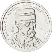 Somaliland, 5 Shillings, 2002, SPL, Alluminio, KM:4