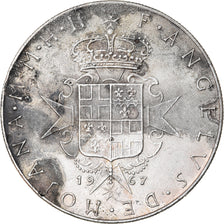 Coin, MALTA, ORDER OF, Angelo de Mojana di Cologna, 9 Tari, 1967, VF(30-35)