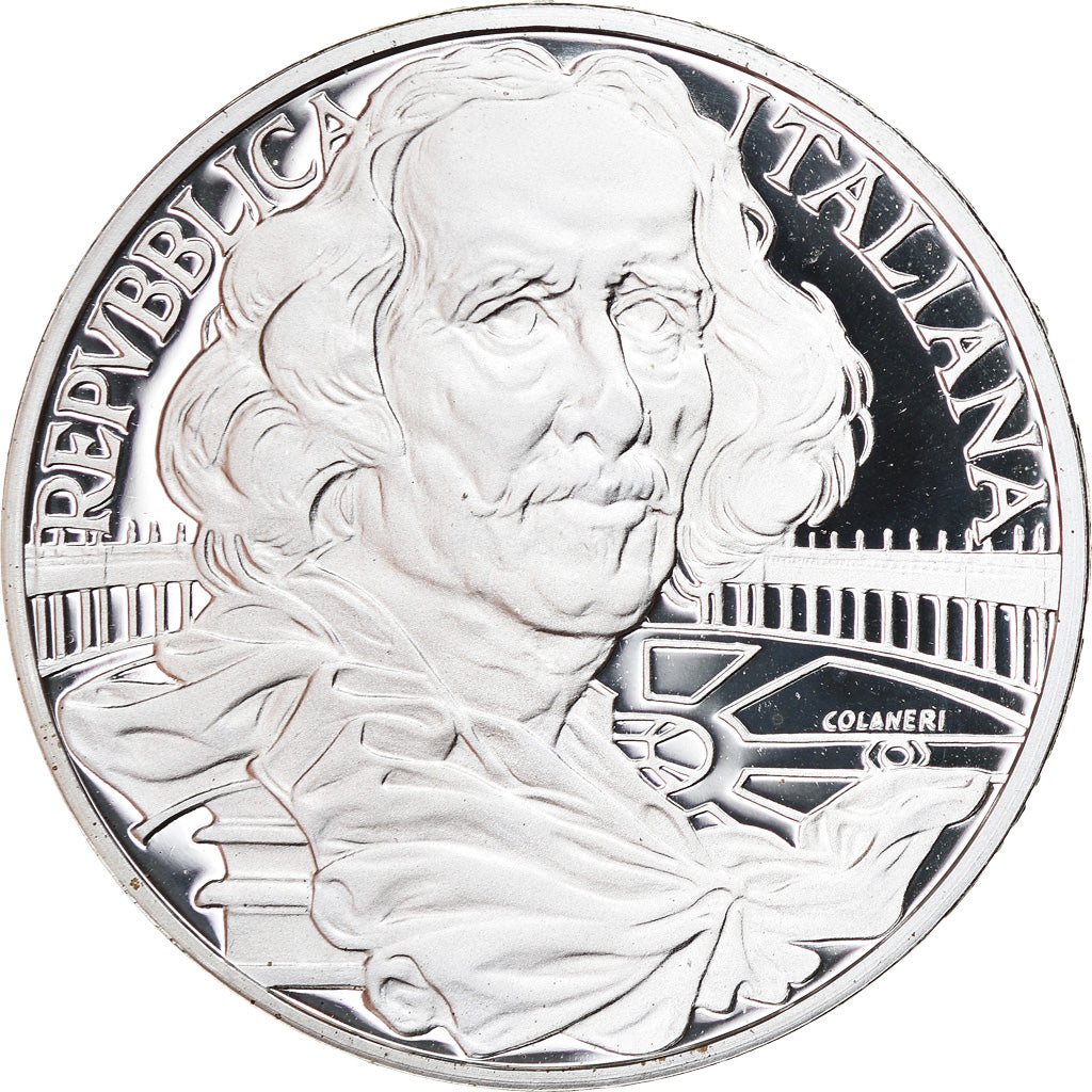 Coin, Italy, 1000 Lire, 1998, Rome, Proof, MS(65-70), Silver, KM:201