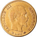 Moneda, Francia, Napoleon III, Napoléon III, 5 Francs, 1860, Strasbourg, MBC
