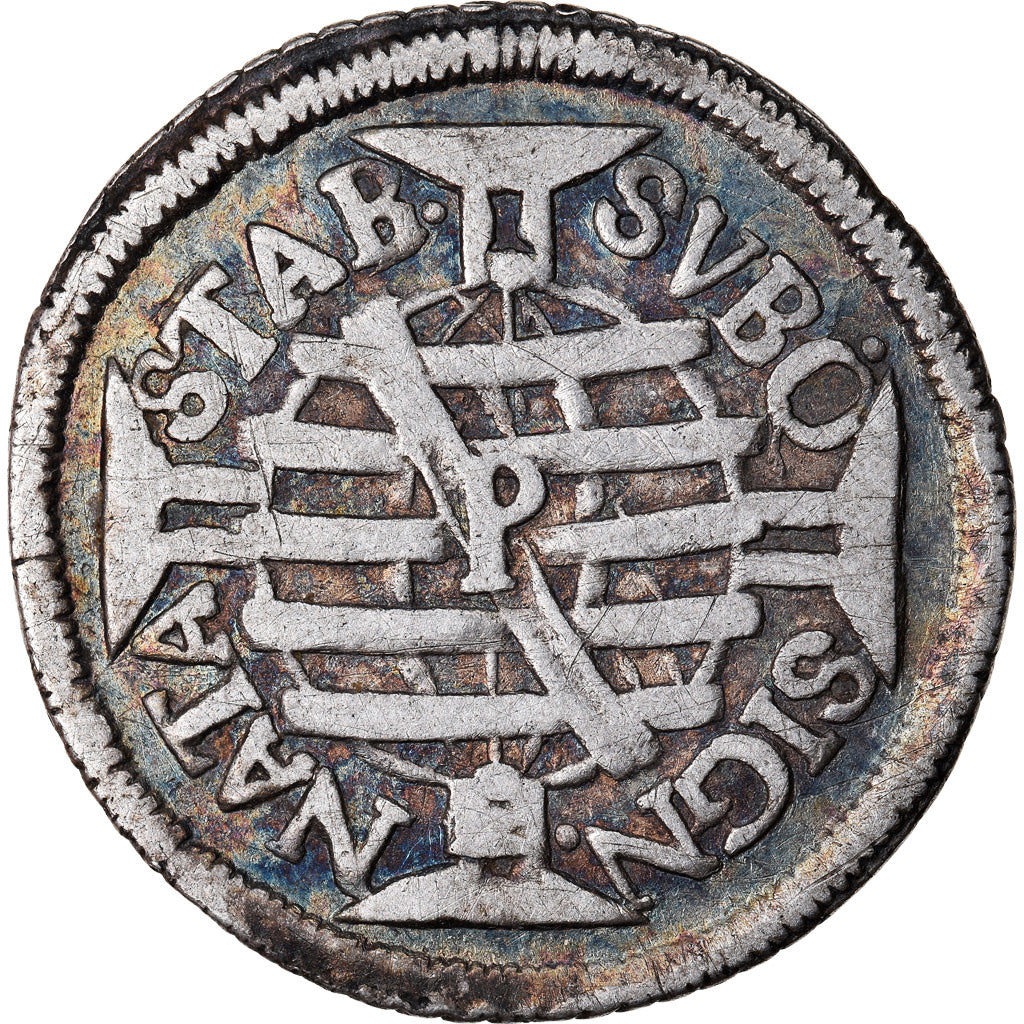 Coin, Brazil, Pedro, 160 Reis, 1701, Pernambuco, VF(30-35), Silver, KM:88.2