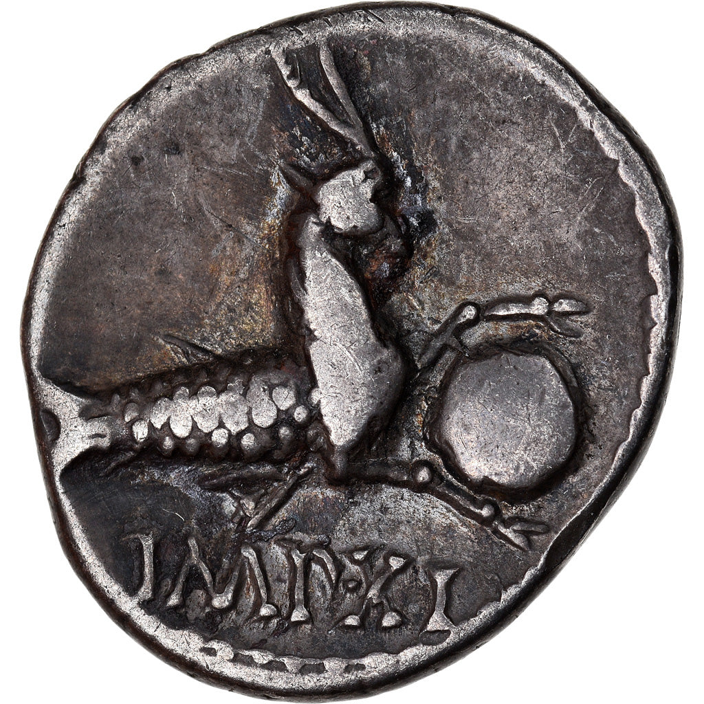 Münze, Augustus, Denarius, Roma, SS, Silber, Cohen:147