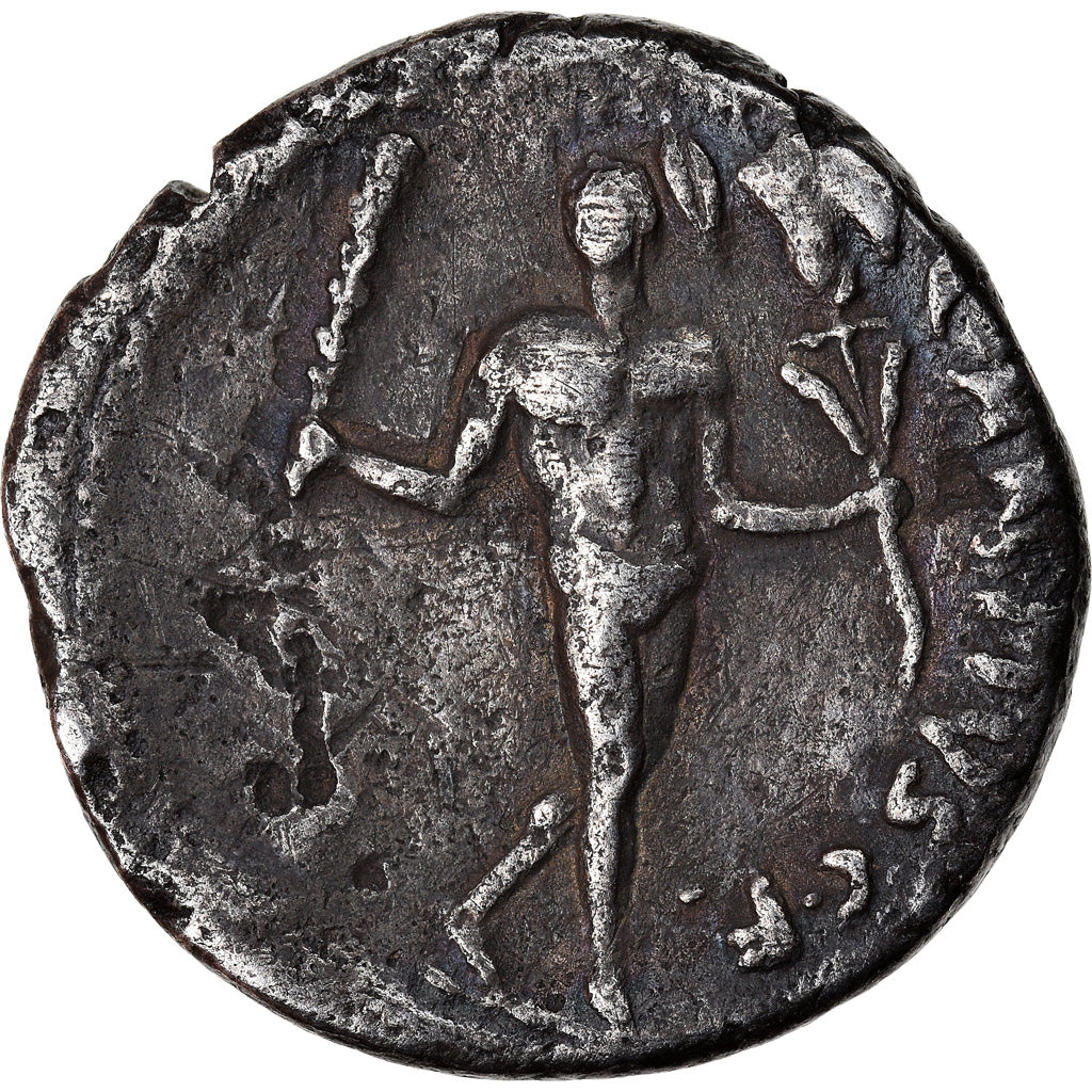 Moneda, Antia, Denarius, Rome, BC+, Plata, Crawford:455/1a