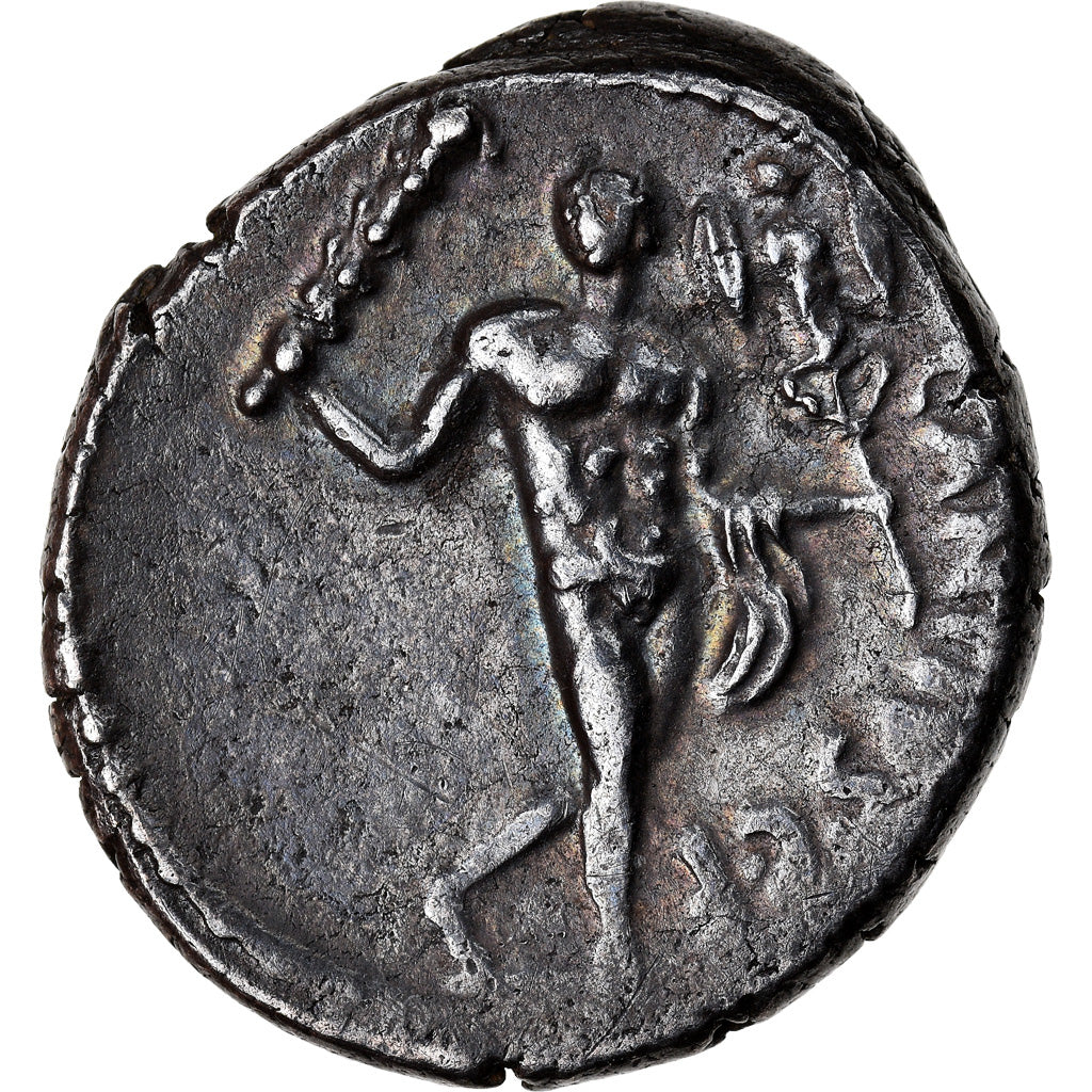 Moneta, Antia, Denarius, Rome, AU(50-53), Srebro, Crawford:455/2b