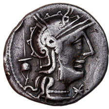 Moeda, Postumia, Denarius, Rome, EF(40-45), Prata, Crawford:252/1