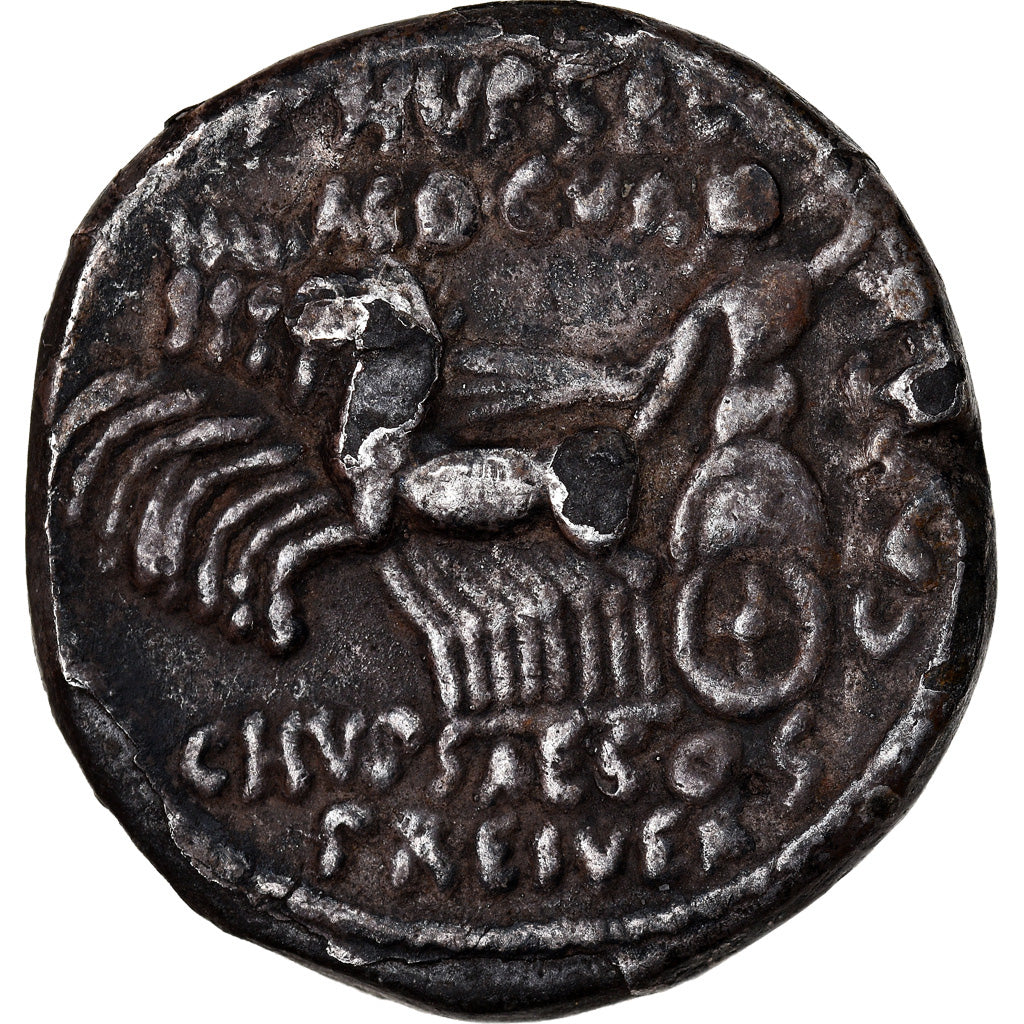 Coin, Aemilia, Denarius, Rome, VF(30-35), Silver, Crawford:422/1b