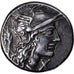 Moneta, Papiria, Denarius, Rome, BB+, Argento, Crawford:276/1
