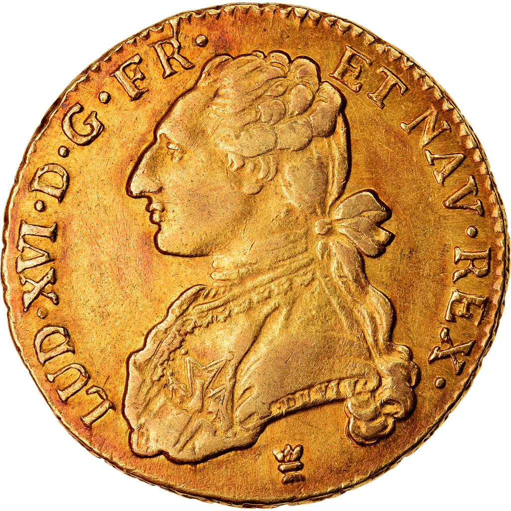 Münze, Frankreich, Louis XVI, Double louis d'or au buste habillé, 2 Louis