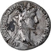Moneda, Augustus, Denarius, Lyon - Lugdunum, Fourrée, BC+, Plata, RIC:207