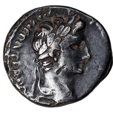 Coin, Augustus, Denarius, Lyon - Lugdunum, F(12-15), Silver, RIC:207