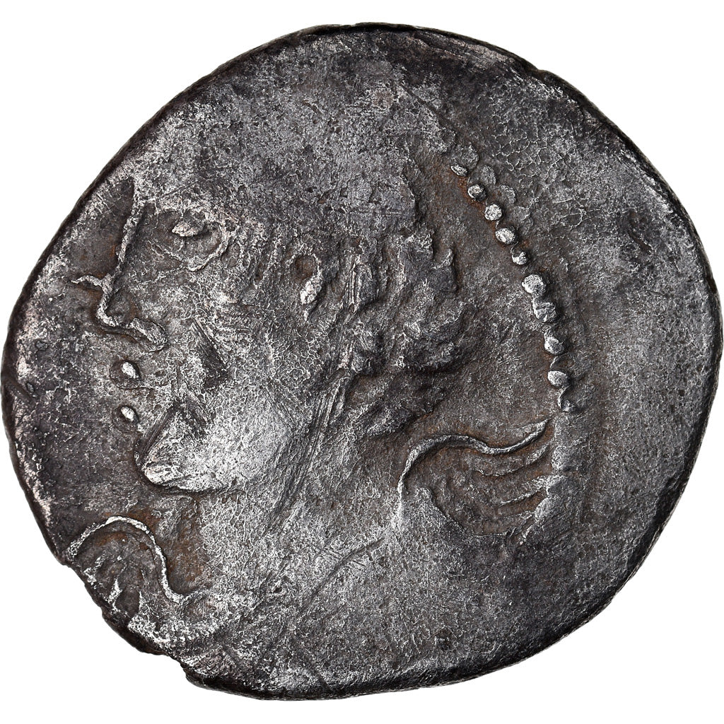 Moeda, Remi, Denarius, VF(30-35), Prata, Delestrée:641