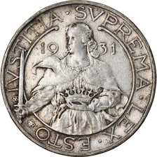 Moneta, San Marino, 10 Lire, 1931, Rome, BB, Argento, KM:10