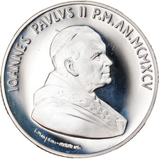 Coin, VATICAN CITY, John Paul II, 10000 Lire, 1995, Roma, MS(65-70), Silver