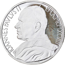 Coin, VATICAN CITY, John Paul II, 10000 Lire, 1998, Roma, MS(65-70), Silver