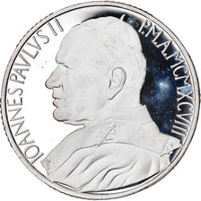 Coin, VATICAN CITY, John Paul II, 10000 Lire, 1998, Roma, MS(65-70), Silver