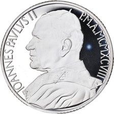 Münze, Vatikanstadt, John Paul II, 10000 Lire, 1998, Roma, STGL, Silber, KM:290