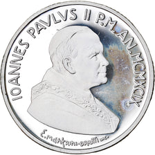 Moneta, CITTÀ DEL VATICANO, John Paul II, 10000 Lire, 1999, Rome, FDC, Argento