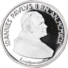 Coin, VATICAN CITY, John Paul II, 10000 Lire, 1999, Rome, MS(65-70), Silver