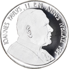 Coin, VATICAN CITY, John Paul II, 10000 Lire, 2000, Roma, MS(65-70), Silver