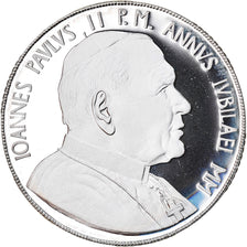 Coin, VATICAN CITY, John Paul II, 10000 Lire, 2000, Roma, MS(65-70), Silver
