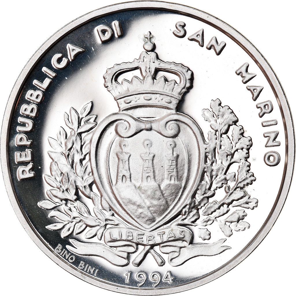 Monnaie, San Marino, 1000 Lire, 1994, Rome, FDC, Argent, KM:318