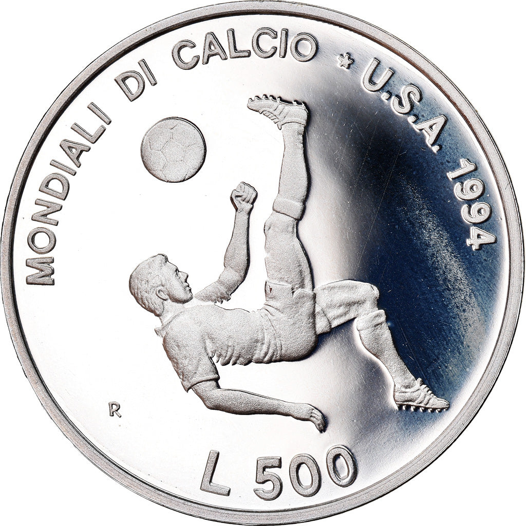 Münze, San Marino, 500 Lire, 1994, Rome, STGL, Silber, KM:317