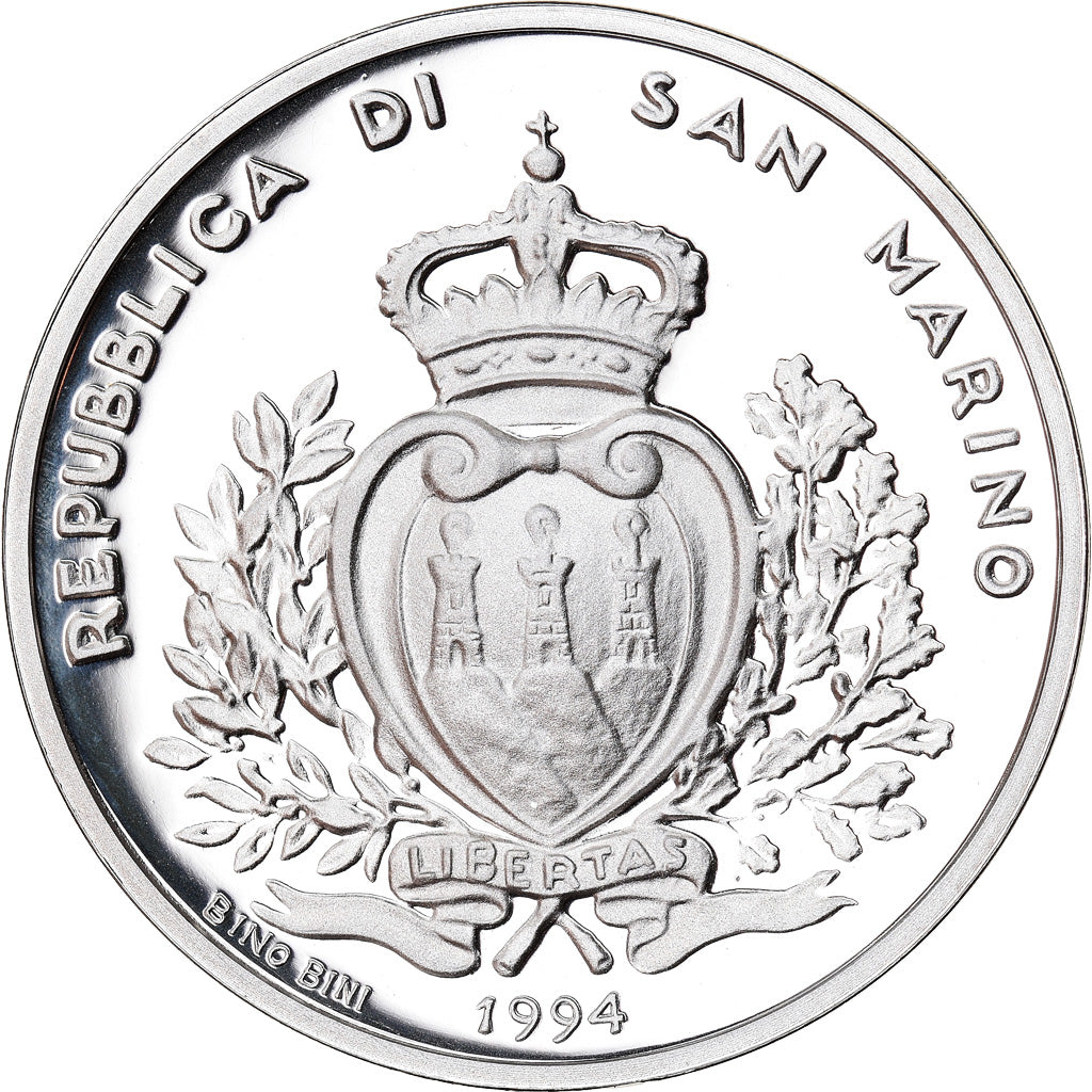 Monnaie, San Marino, 500 Lire, 1994, Rome, FDC, Argent, KM:317