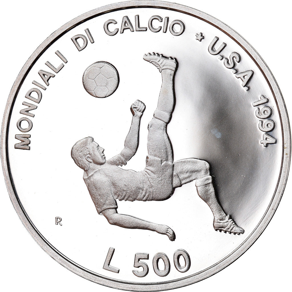 Monnaie, San Marino, 500 Lire, 1994, Rome, FDC, Argent, KM:317