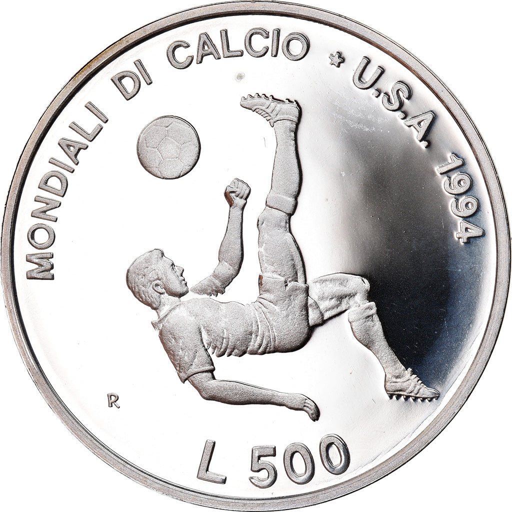 Monnaie, San Marino, 500 Lire, 1994, Rome, FDC, Argent, KM:317