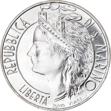 Coin, San Marino, 1000 Lire, 1986, Rome, MS(65-70), Silver, KM:197