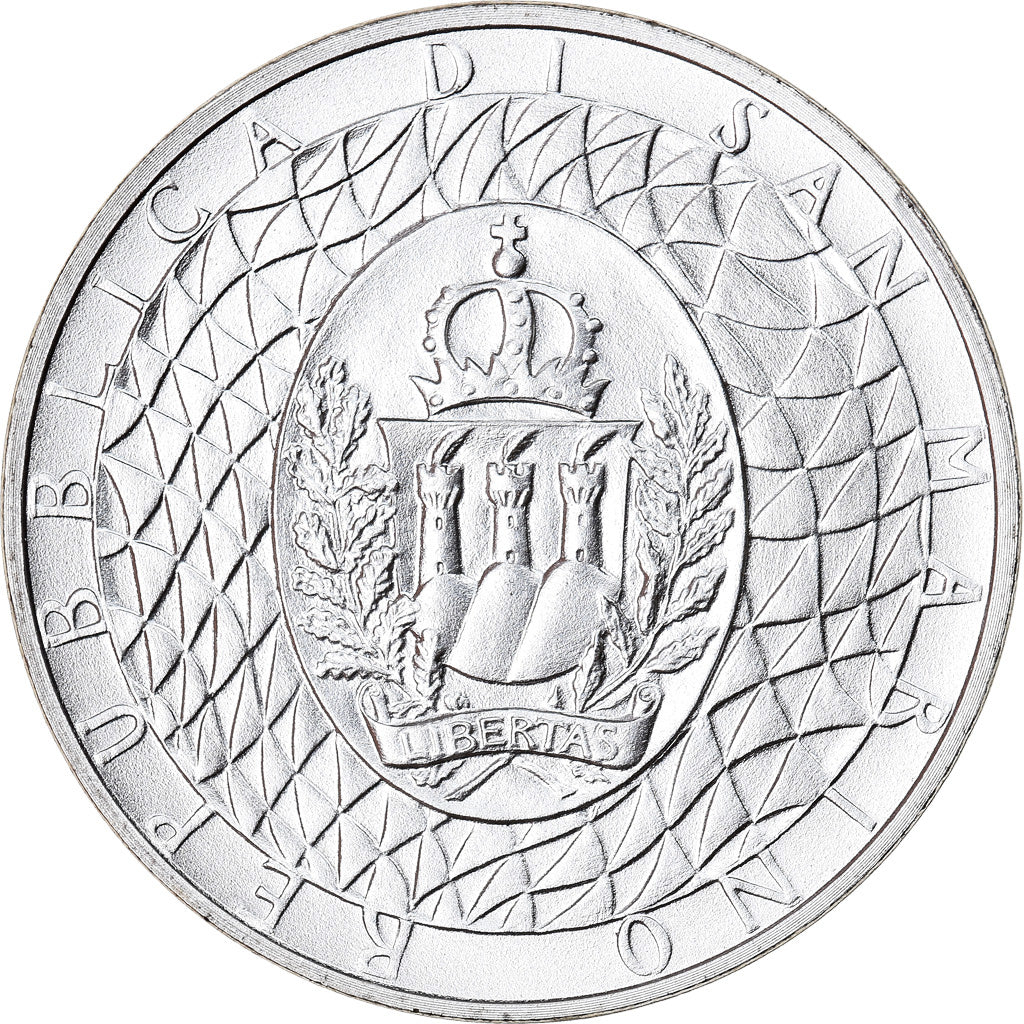 Coin, San Marino, 500 Lire, 1990, Rome, Proof, MS(65-70), Silver, KM:246
