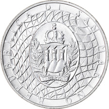 Coin, San Marino, 500 Lire, 1990, Rome, Proof, MS(65-70), Silver, KM:246