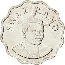 SWAZILAND, 5 Cents, 2002, British Royal Mint, KM #48, MS(63), Copper-Nickel,...