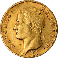 Munten, Frankrijk, Napoléon I, 40 Francs, 1806, Paris, ZF, Goud, KM:675.1